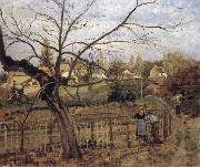 Camille Pissarro, The Fence La barriere